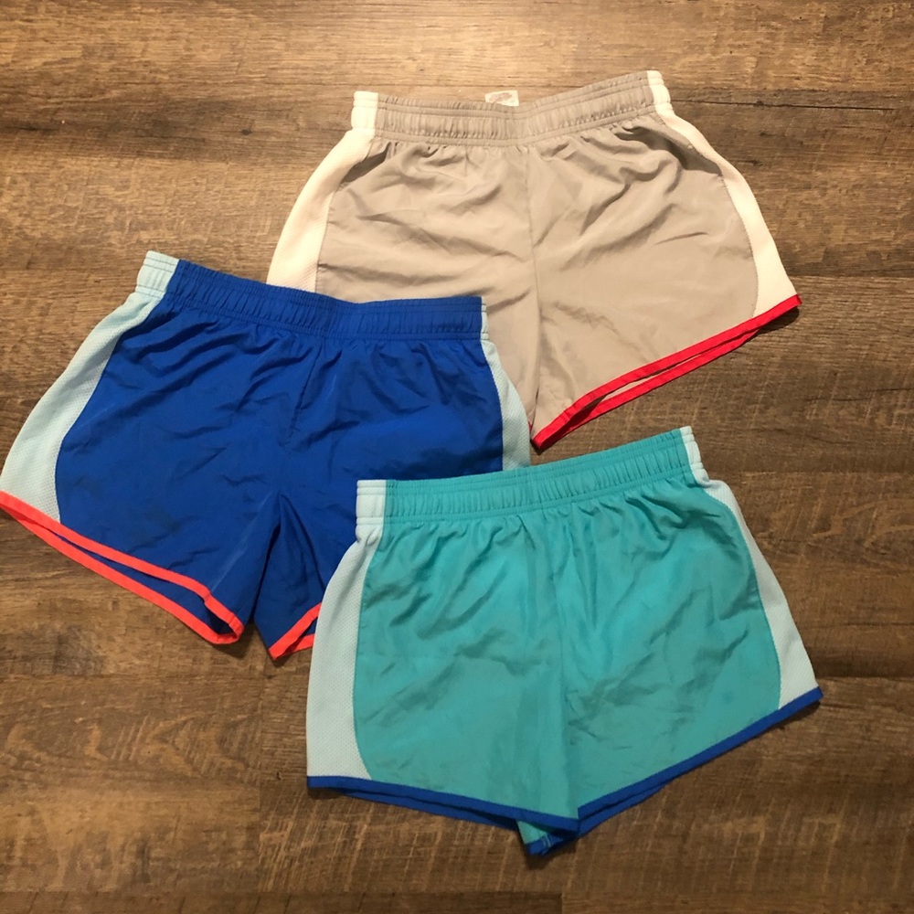 Set of 3 Girls Size 10-12 Athletic Shorts